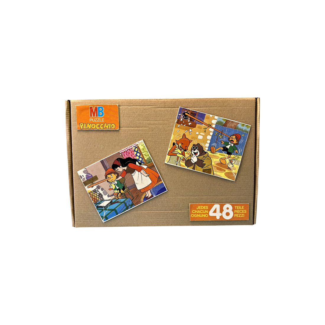 Puzzle - Pinocchio - 48 pièces x2