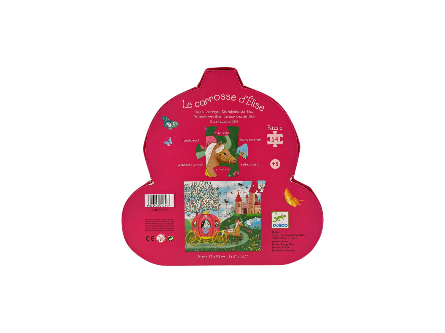 Puzzle silhouette - Le carrosse d&