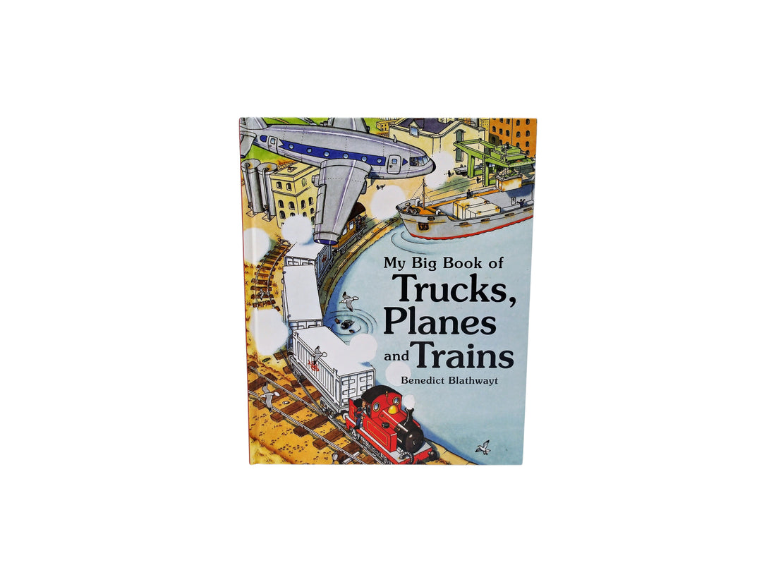 My big books of trucks, planes and trains 