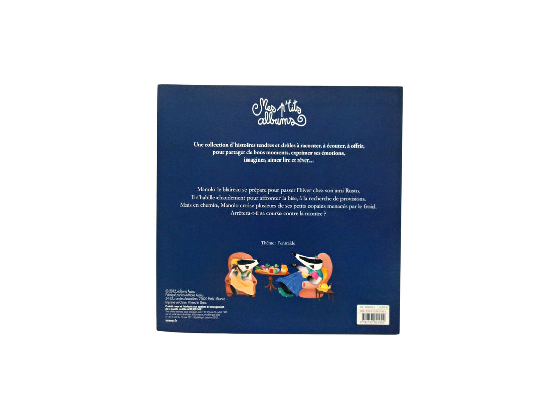 Manolo le blaireau se prépare pour l&