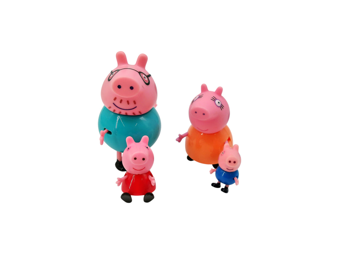 Figurines - Famille Peppa Pig - x4