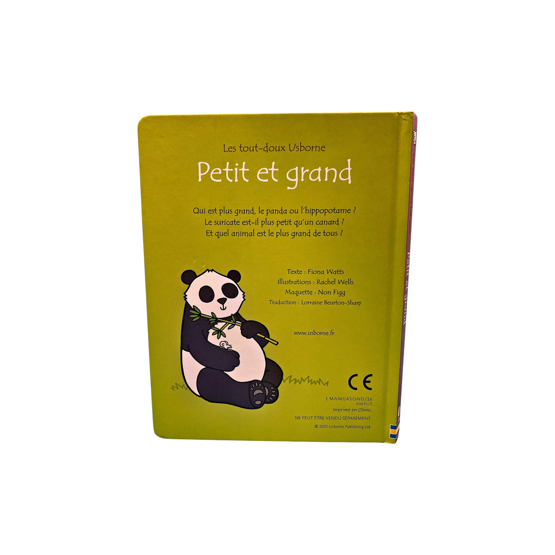 Petit et grand - Les tout-doux Usborne