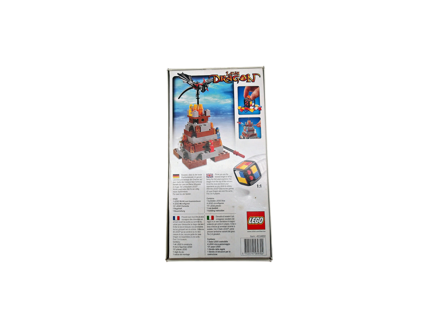 LEGO - Jeu Lava Dragon - 3838