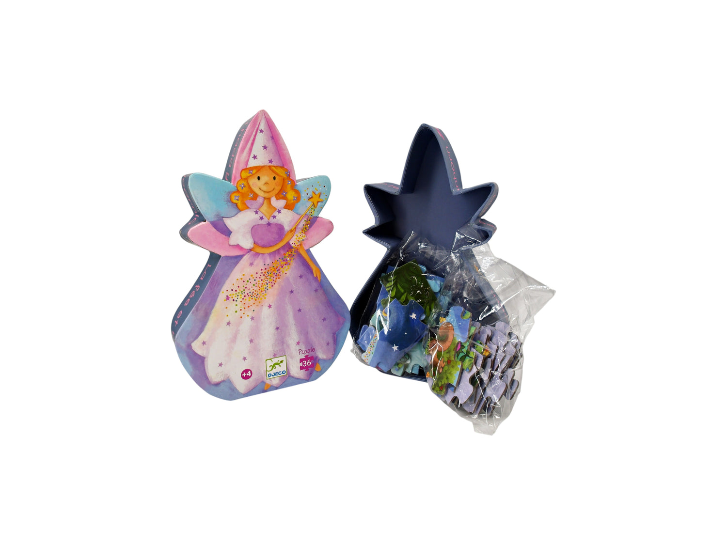 Puzzle - La fée et la licorne - 36 pièces