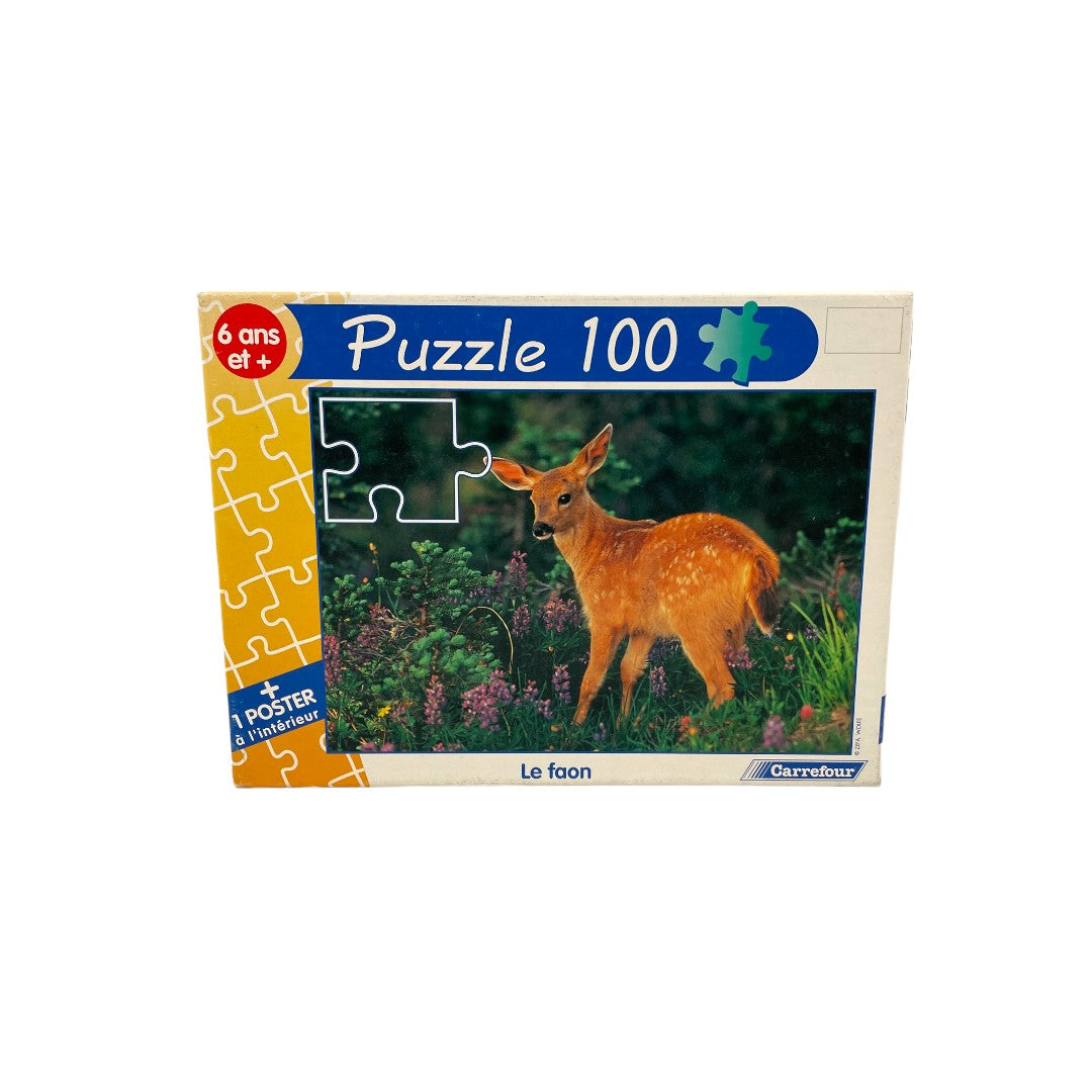 Puzzle - Faon - 100 pièces