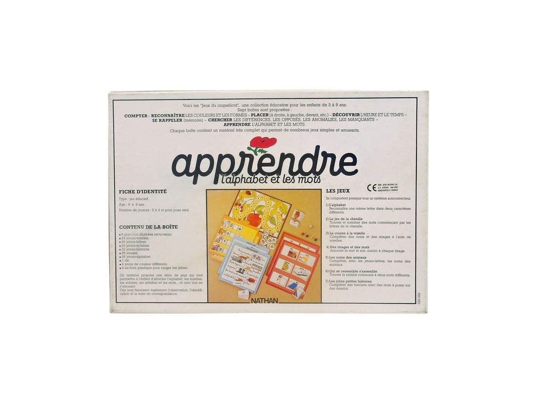 Les jeux du coquelicot - Apprendre l&