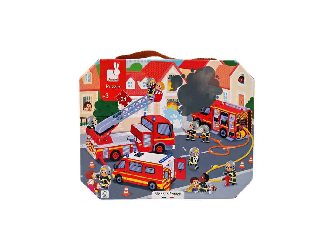 Puzzle - Pompiers - 24 pièces