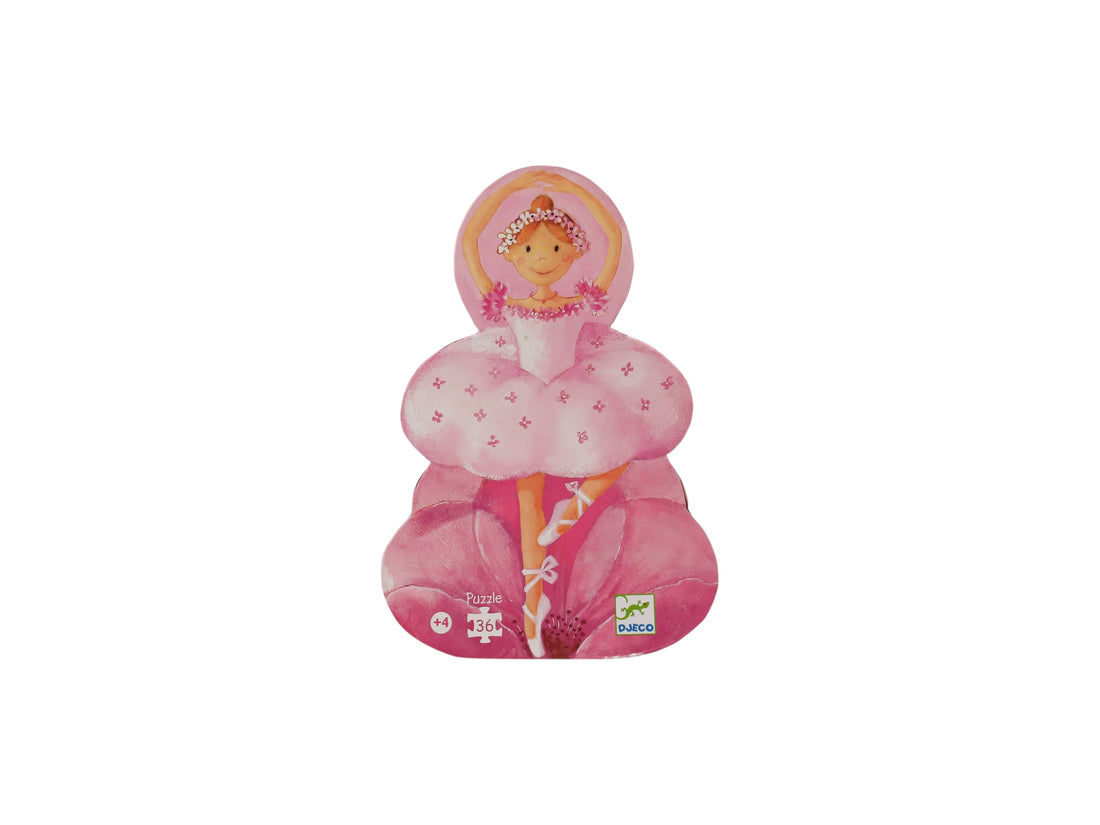 Puzzle - La ballerine à la fleur - 36 pièces