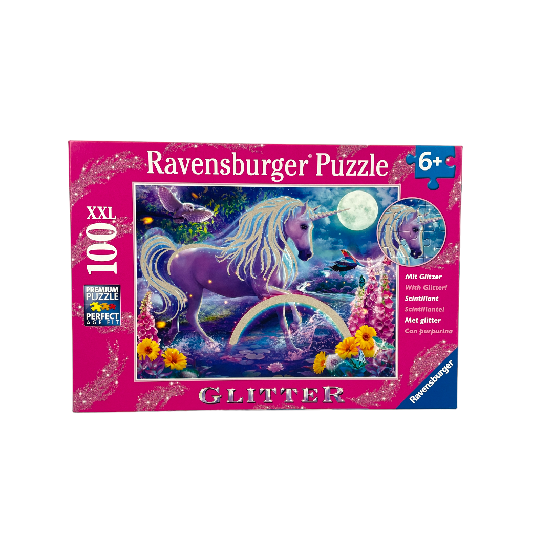 Puzzle - Licornes scintillantes - 100 pièces