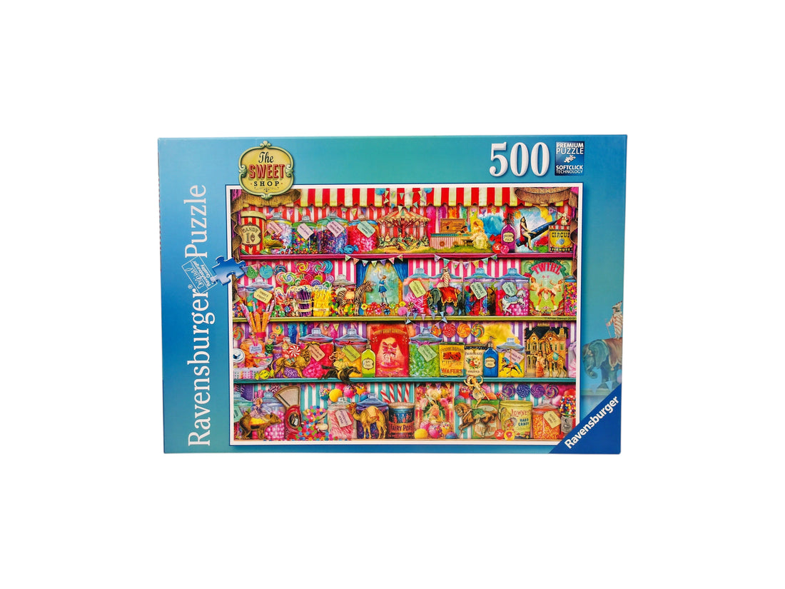 Puzzle 500 pièces - The Sweet Shop - Magasin de bonbons - 