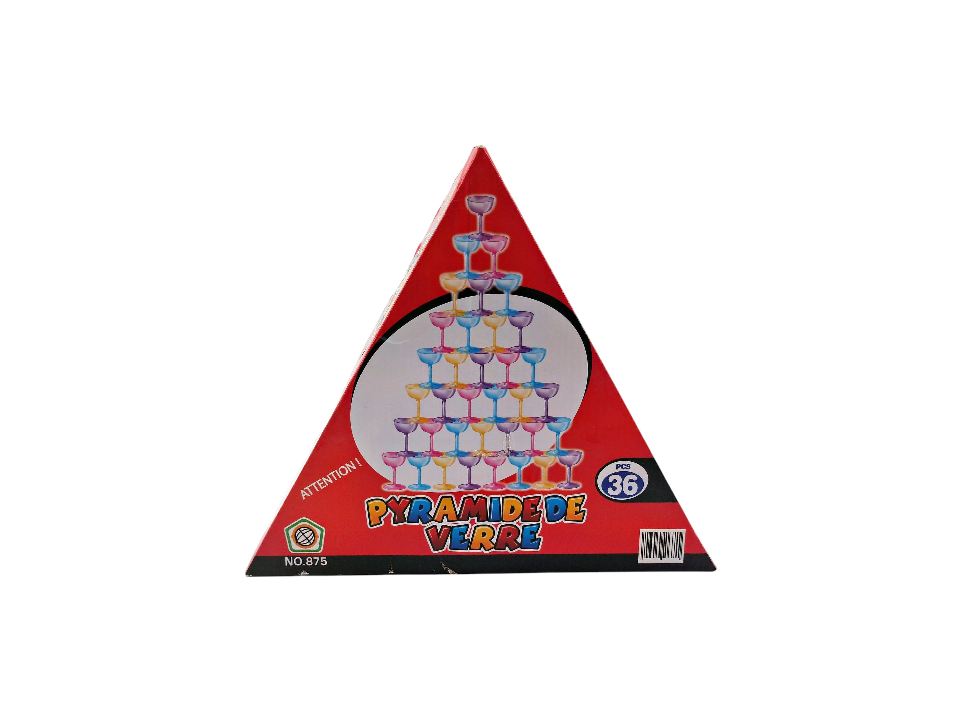 Pyramide de verres