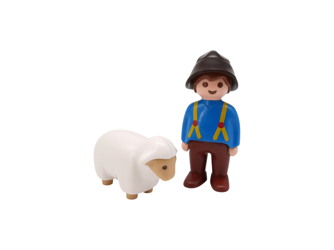 Playmobil 1.2.3 - Berger et mouton