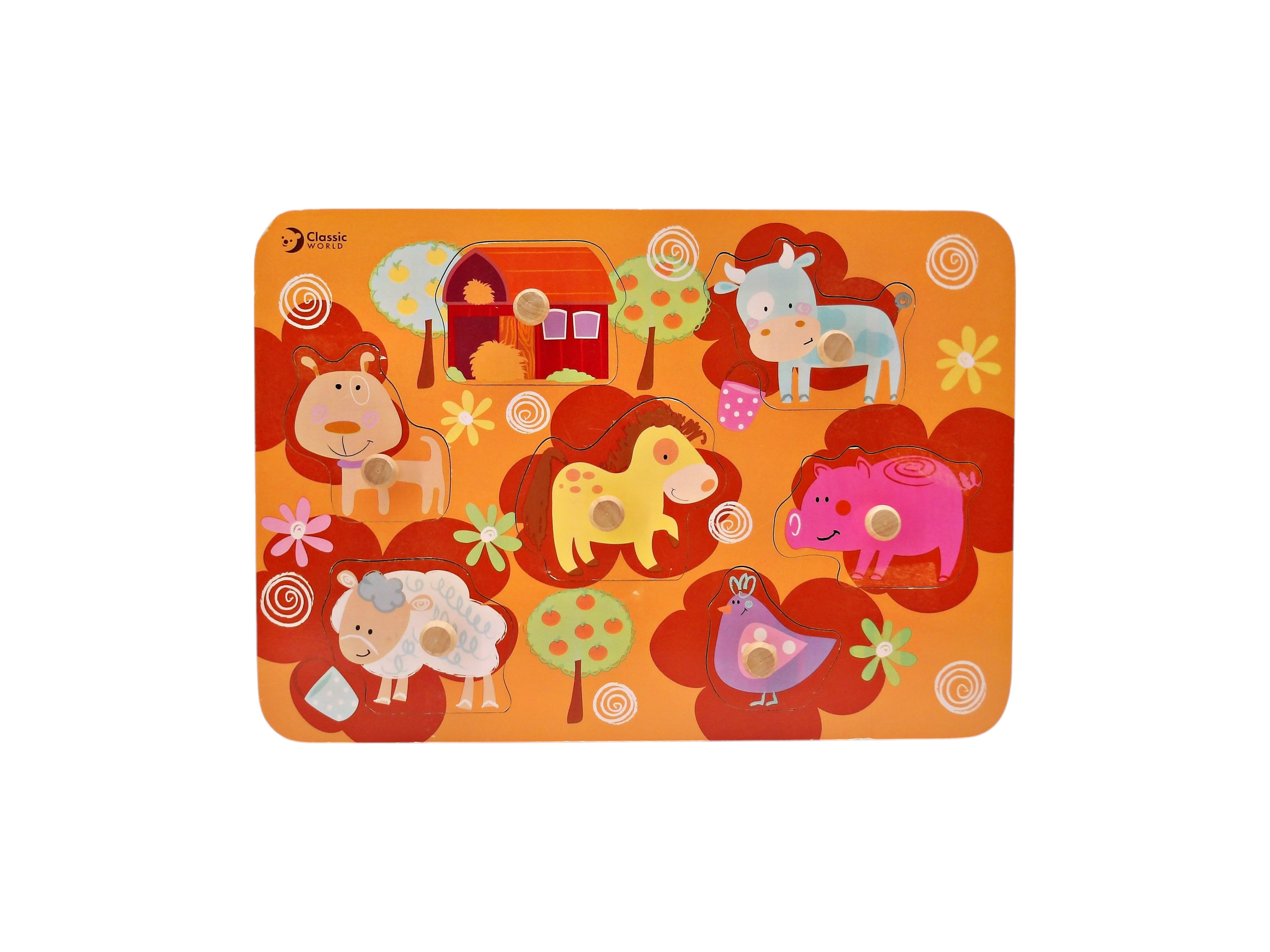 Puzzle - Animaux - 7 pièces 