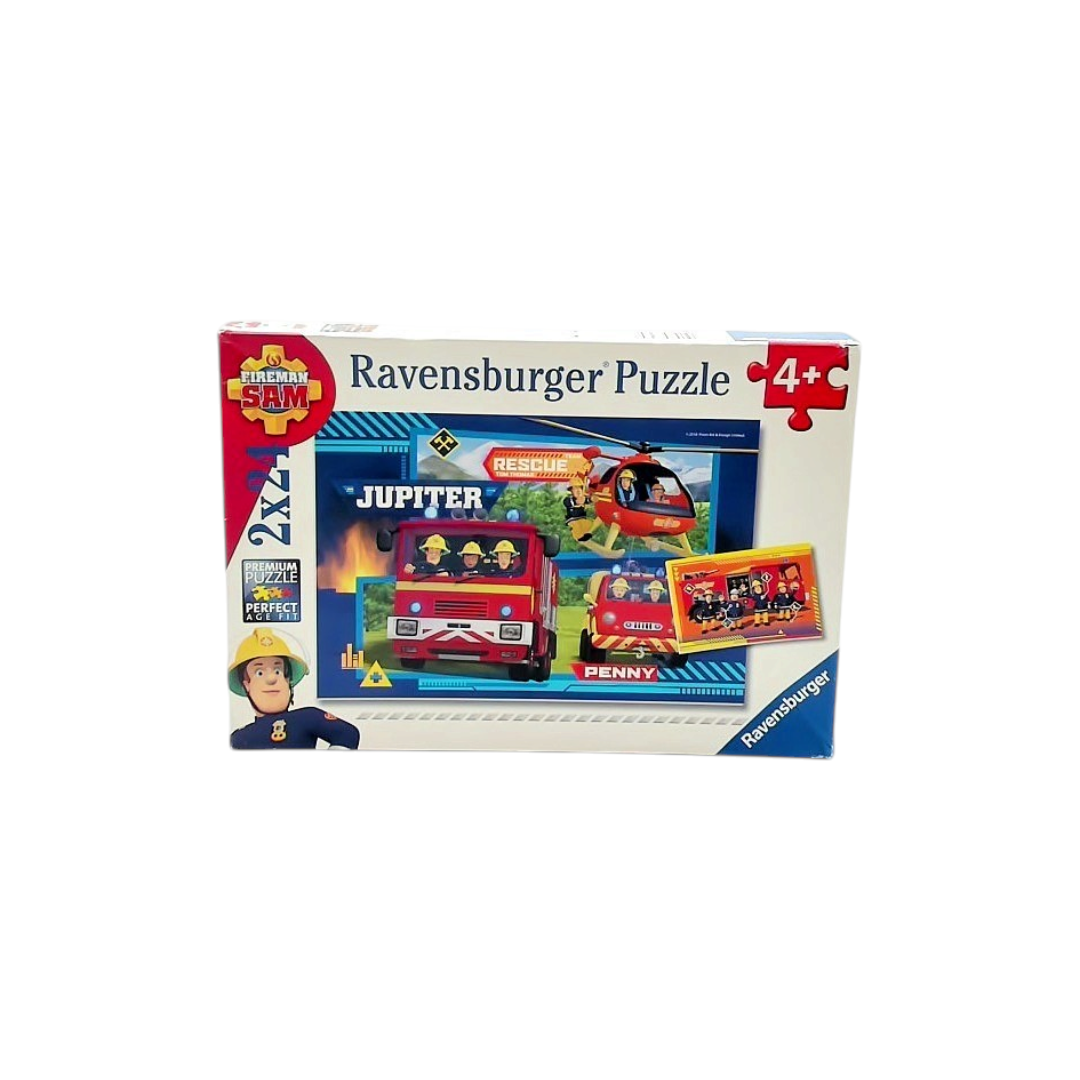 Puzzle Sam le pompier - 2x24 pièces