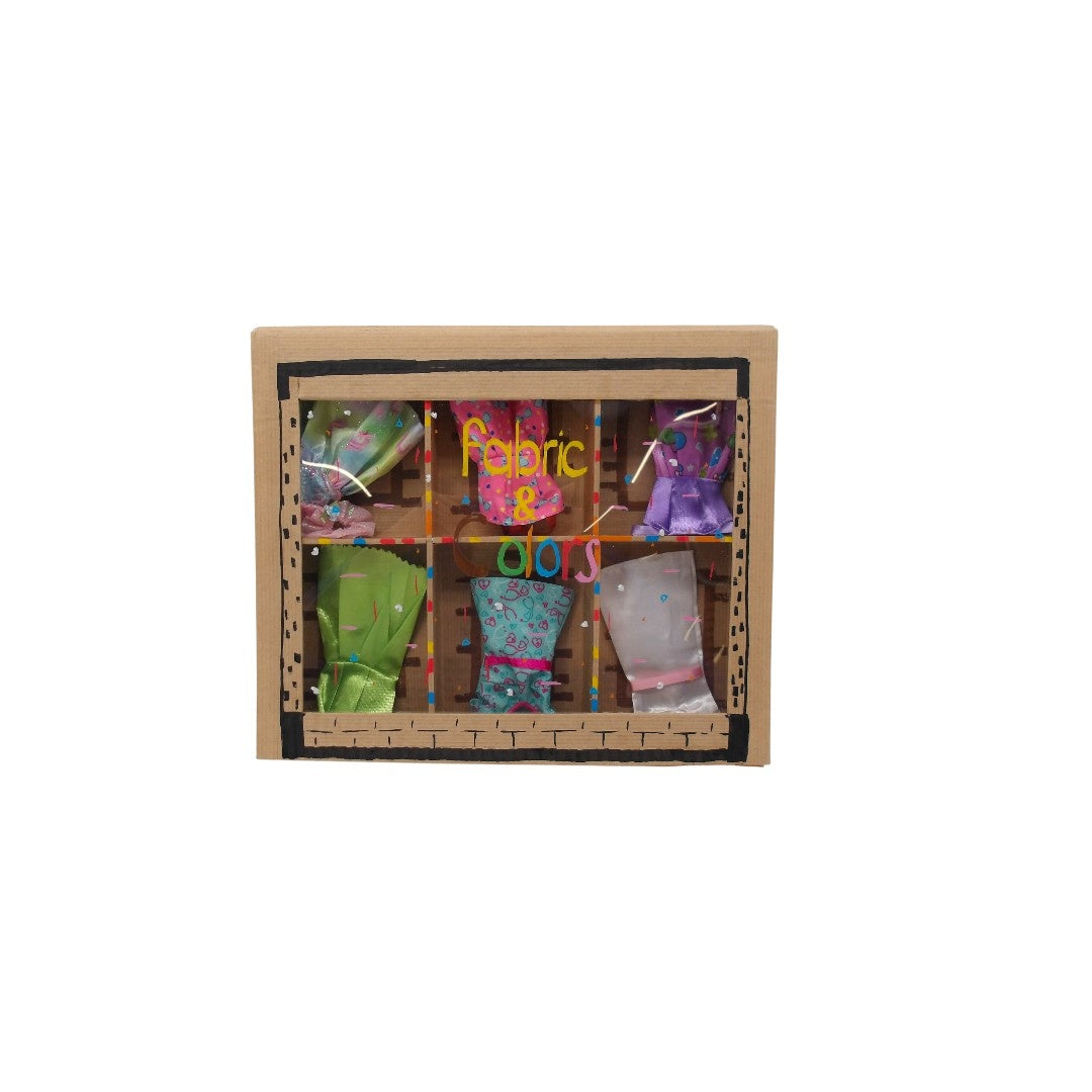 Coffret - Tenues poupées Barbie -x6