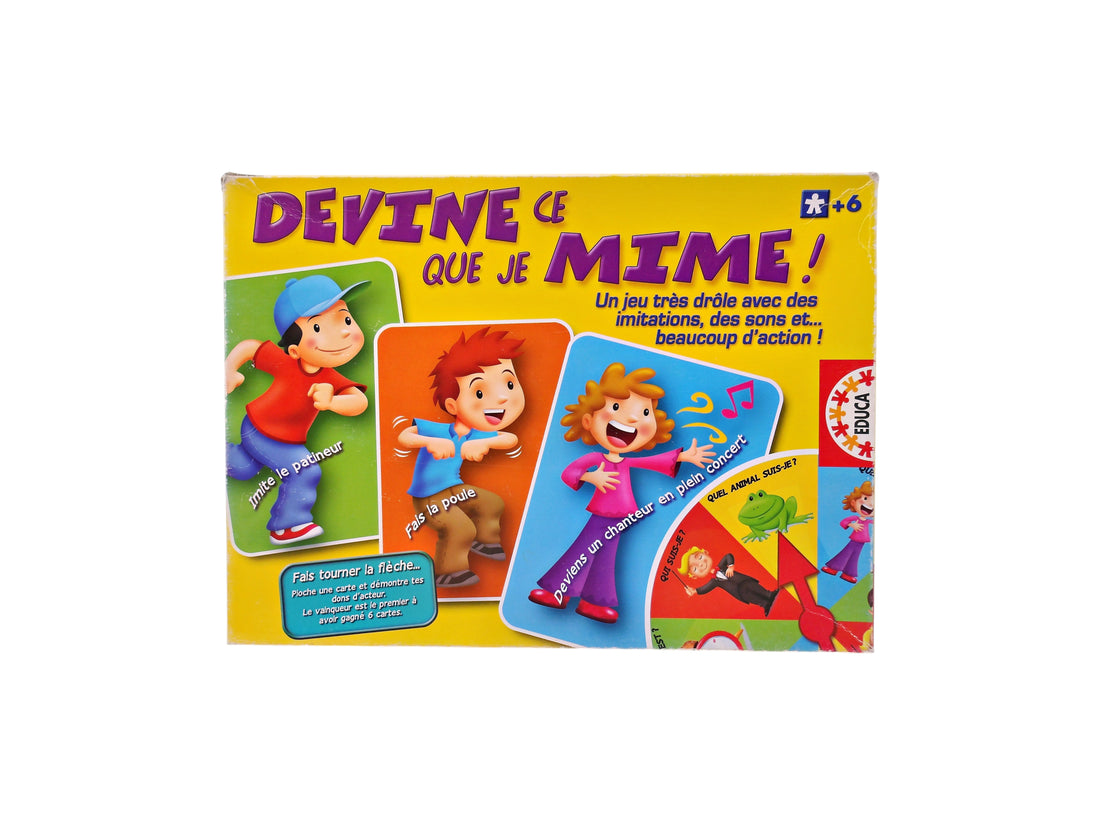 Devine ce que je mime !