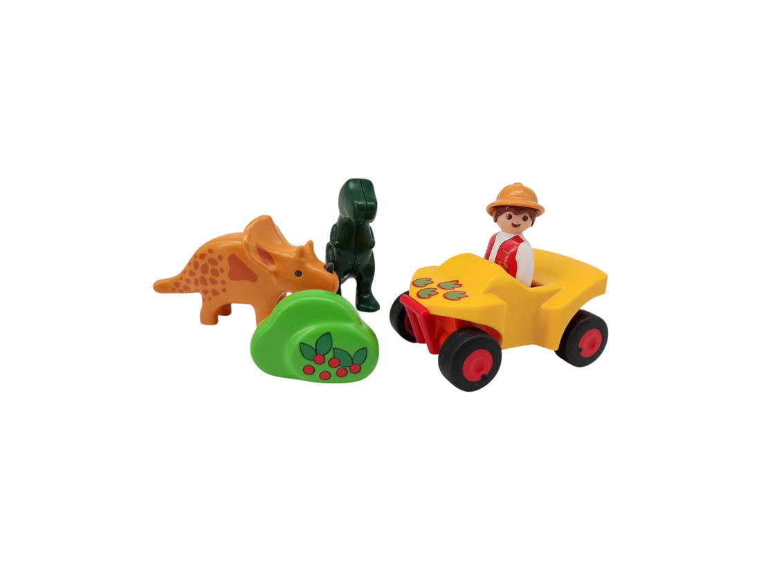 Playmobil 1..2.3 - Explorateur et dinosaures - Set 9120