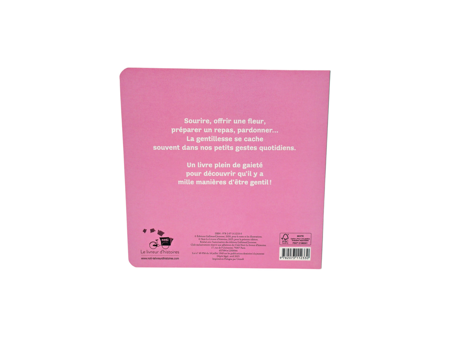 Le petit livre de la gentillesse 