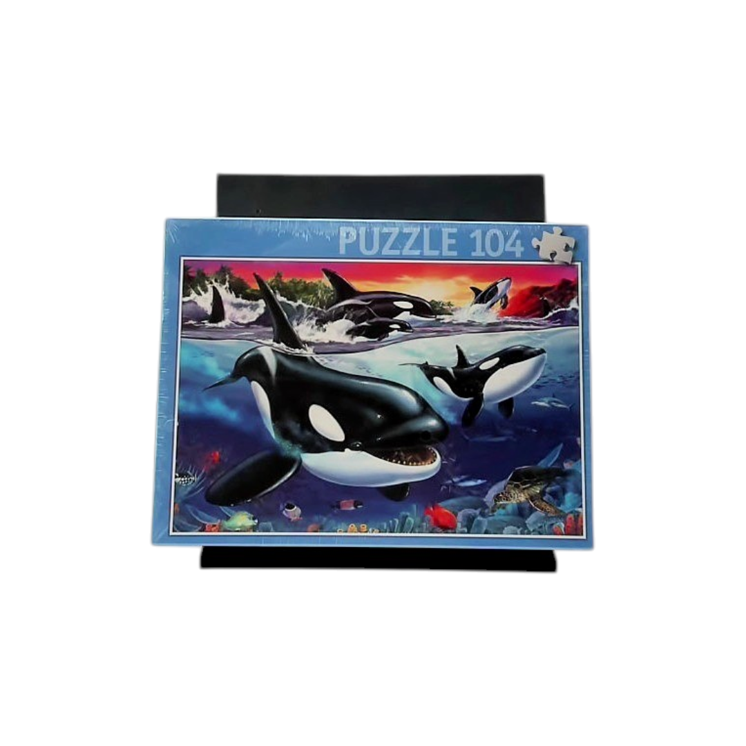 Puzzle - Les orcas en fête - 104 pièces