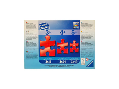 Puzzle - Astronaute - 3x49 pièces