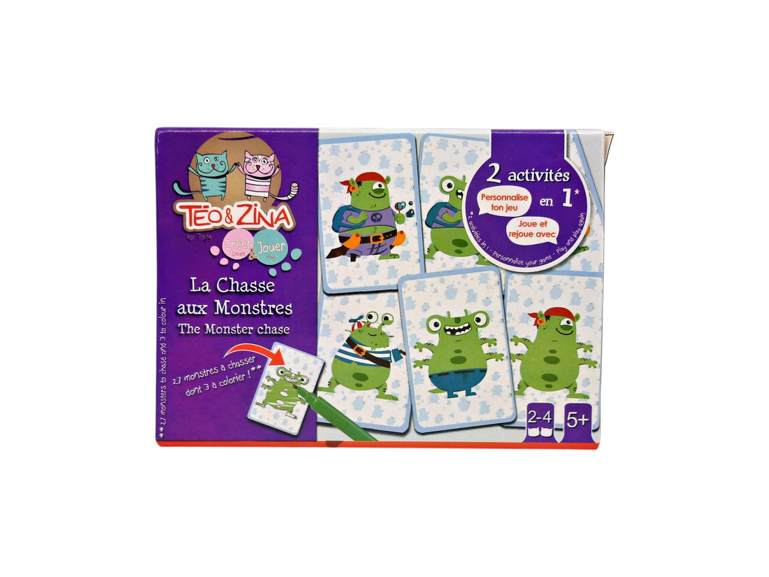 Téo et Zina - La chasse aux monstres