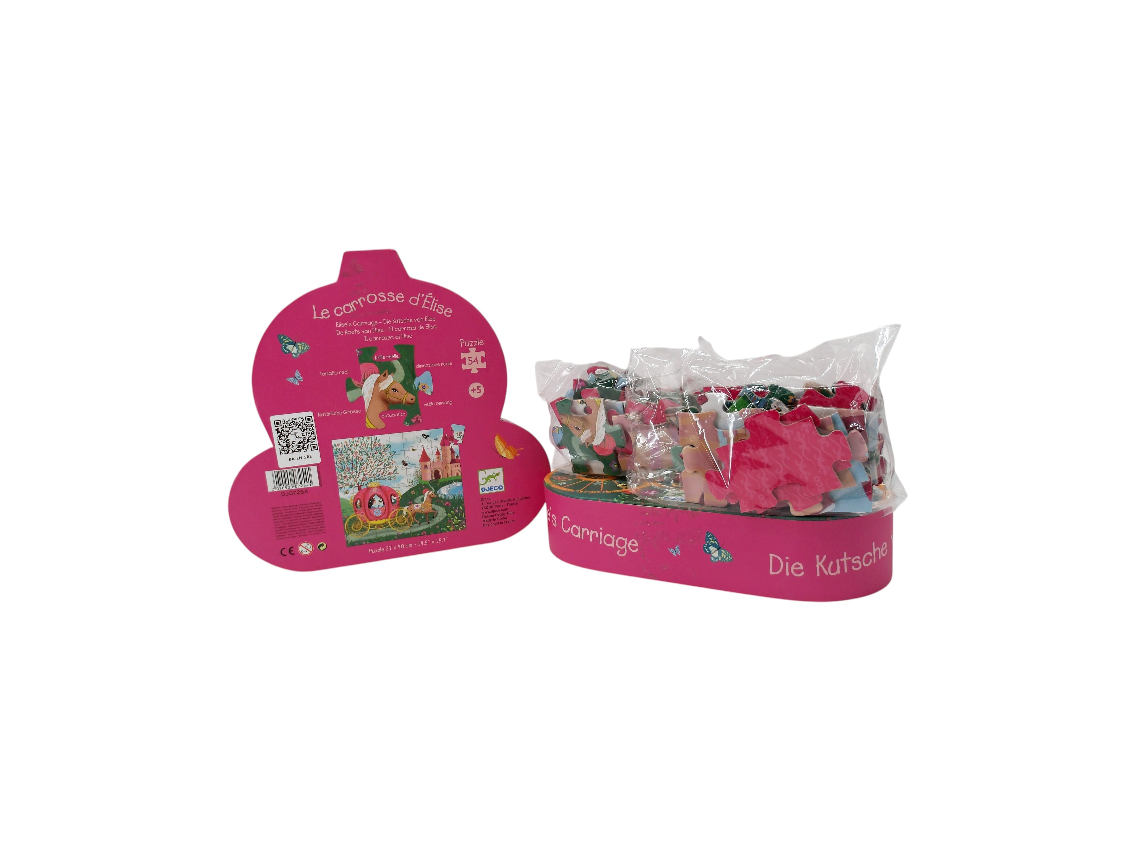 Puzzle silhouette - Le carrosse d&