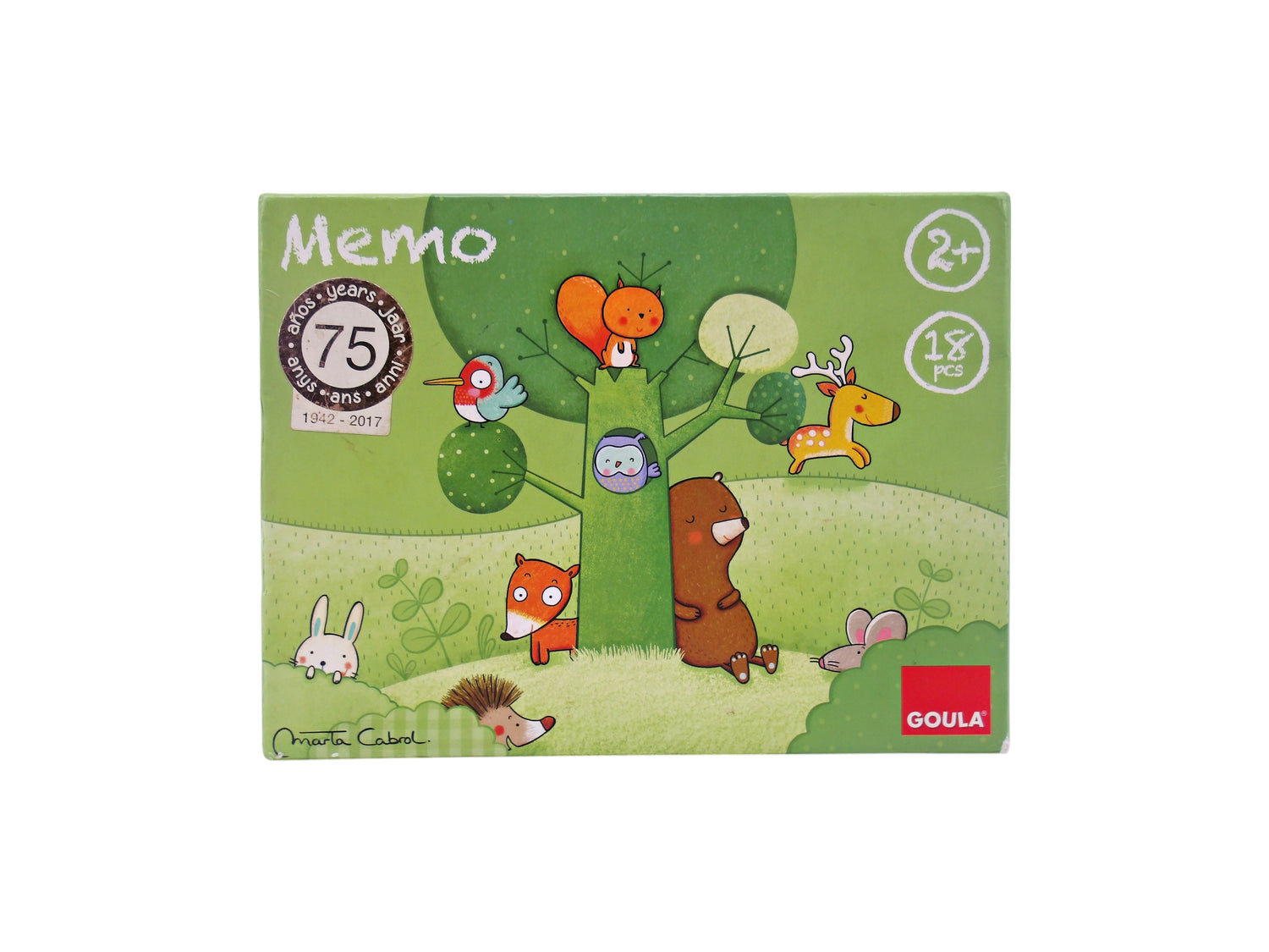 Memo - Tom et ses amis de la forêt- Édition 2018