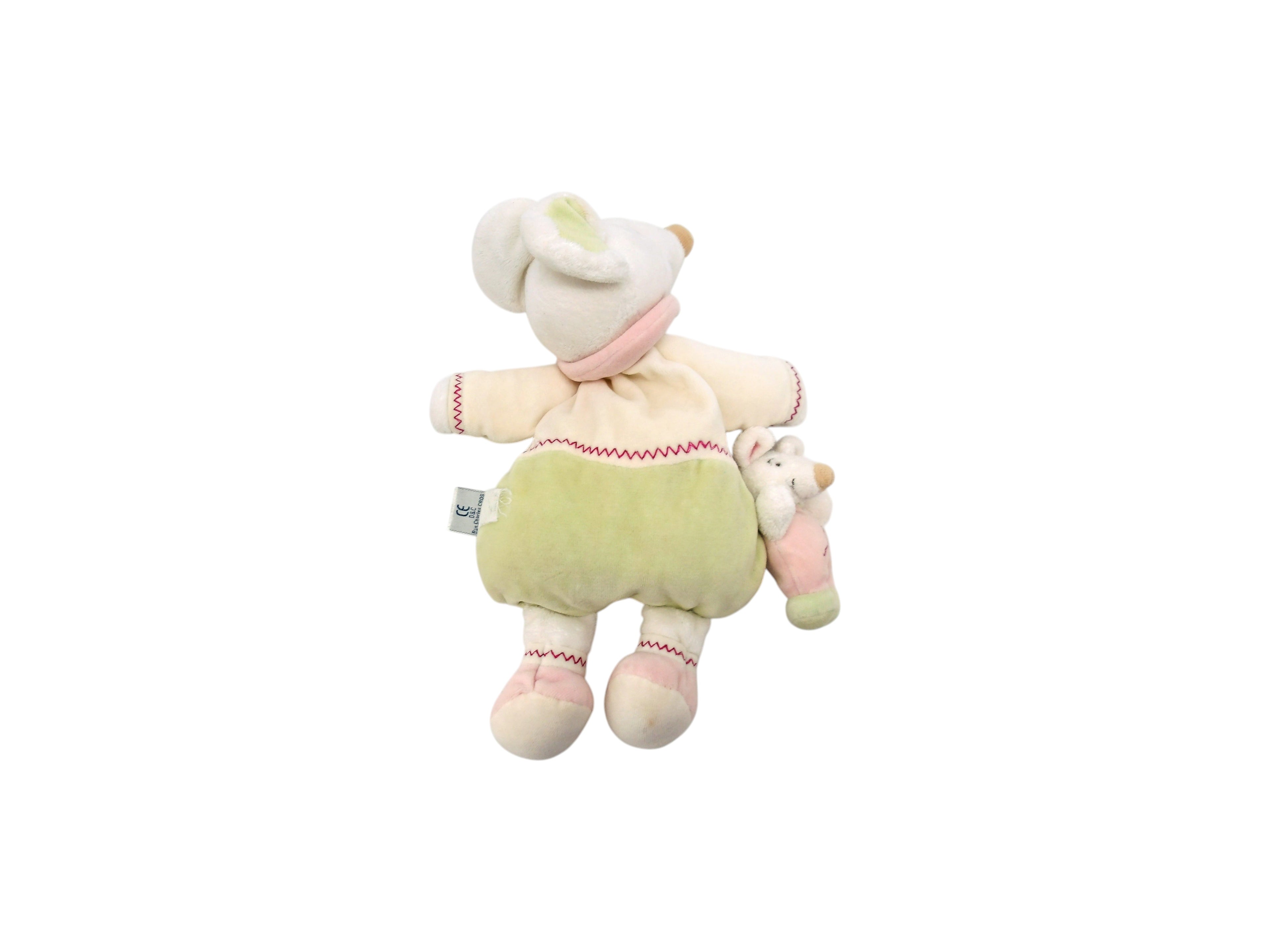 Peluche - Souris Barbotine et son bébé