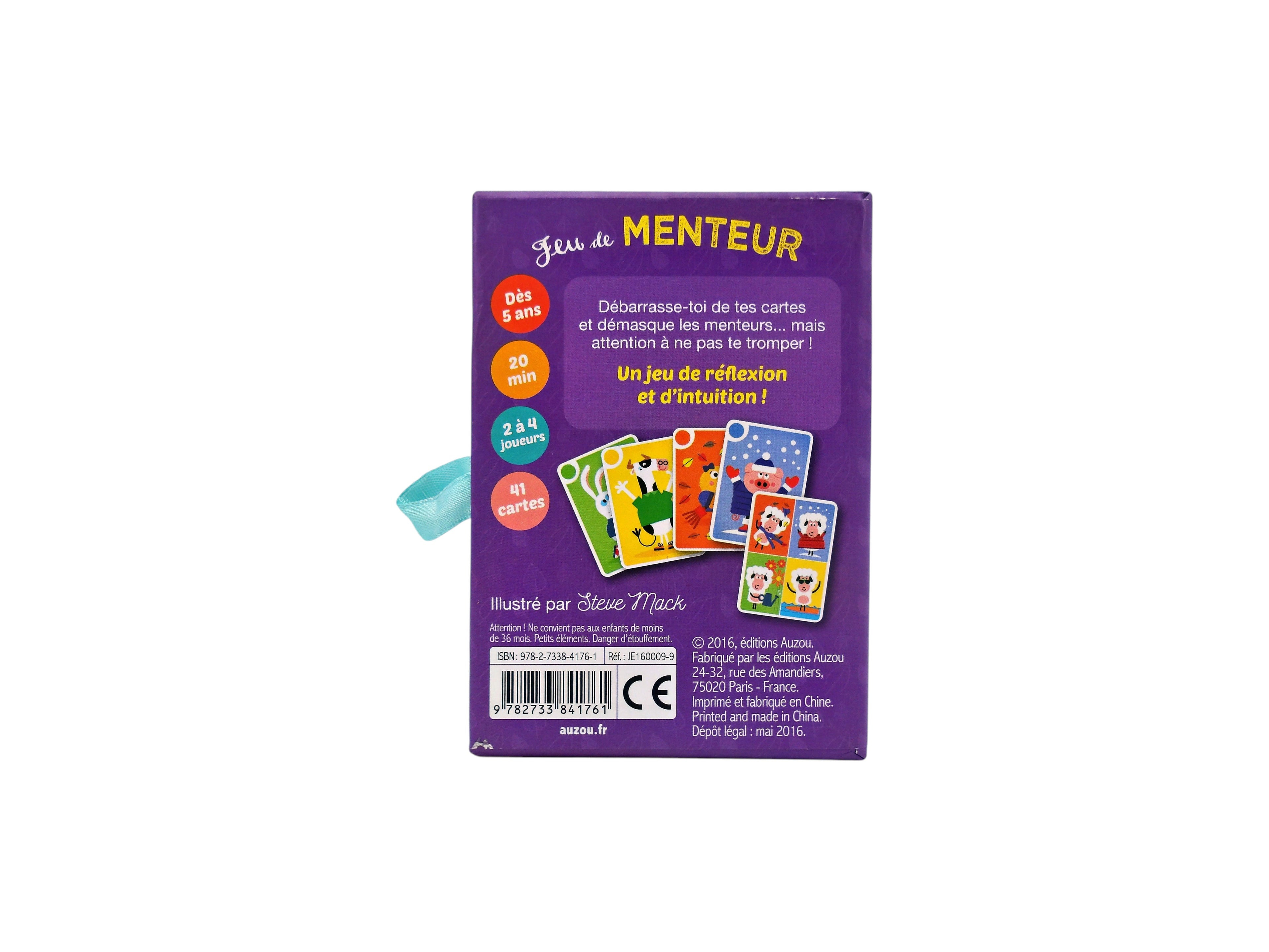Jeu de menteur des animaux de la ferme- Édition 2016
