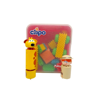 Boîte blocs de construction - Clipo - x40