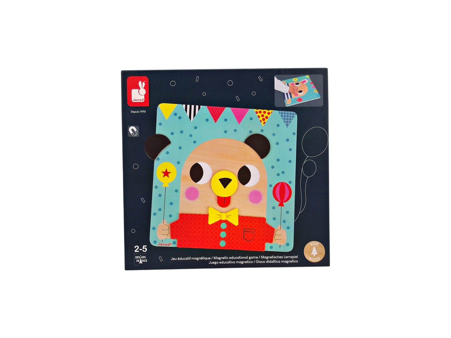 Jeu éducatif magnétique