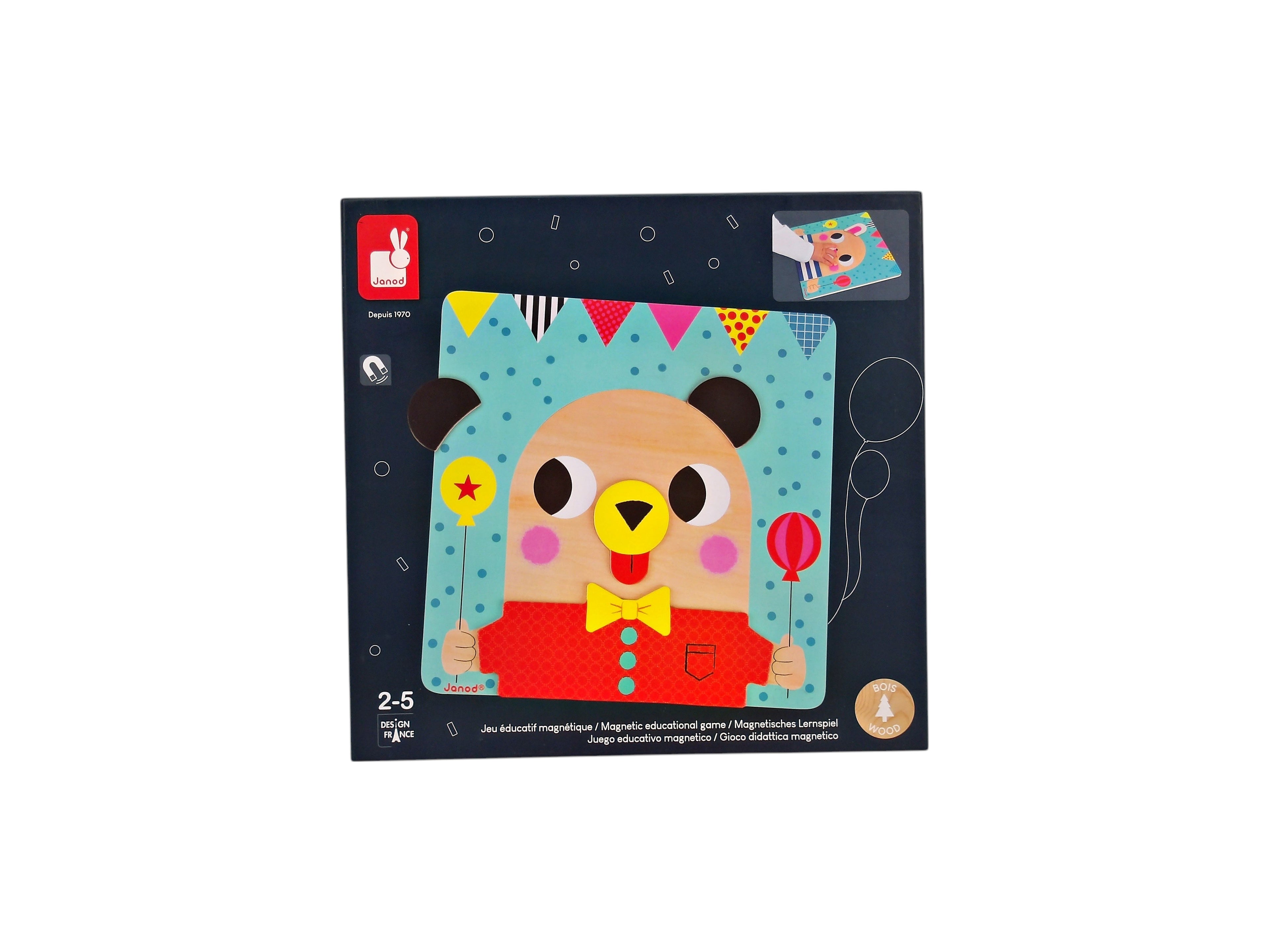 Jeu éducatif magnétique