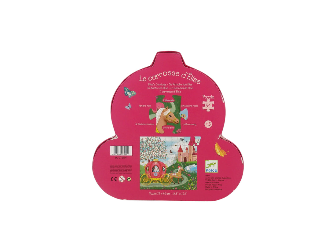 Puzzle silhouette - Le carrosse d&