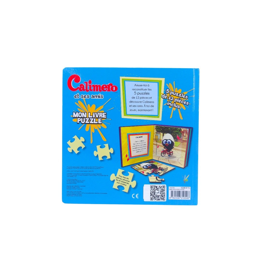Puzzle livre - Calimero et ses amis  - 5x12 pièces - Édition 2015