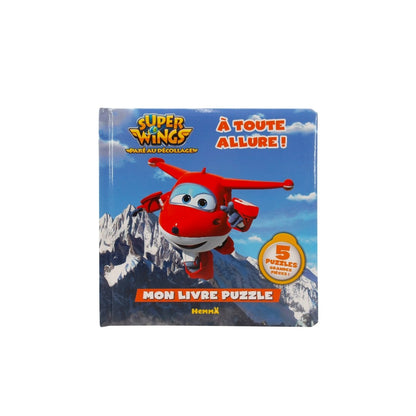 Puzzle livre - Super Wings-  5x9 pièces - Édition 2017