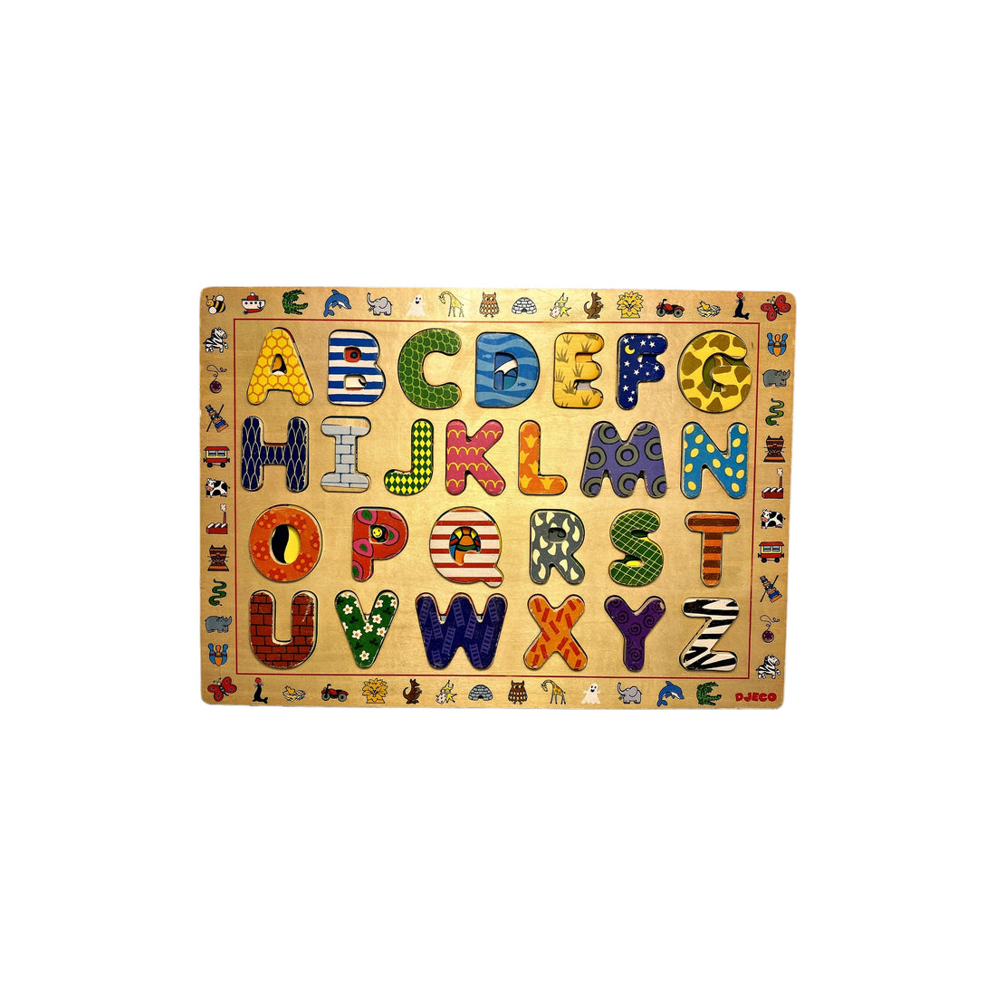 Puzzle en bois alphabet