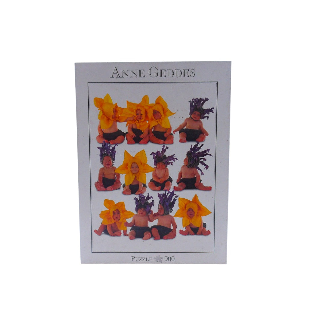 Puzzle - Anne Geddes - Bébés fleurs - 900 pièces- Édition 2004