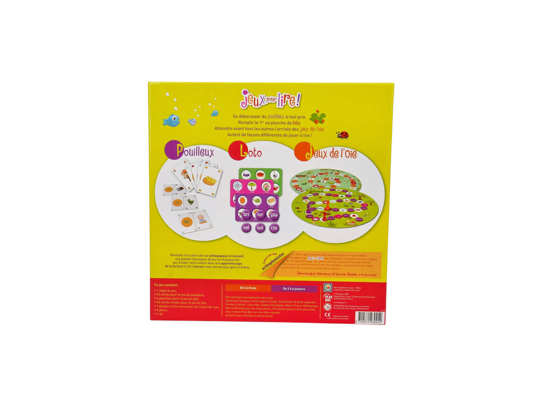 Jeux pour lire