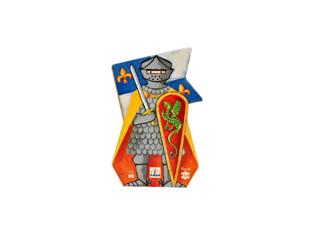 Puzzle - Le chevalier au dragon - 36 pièces