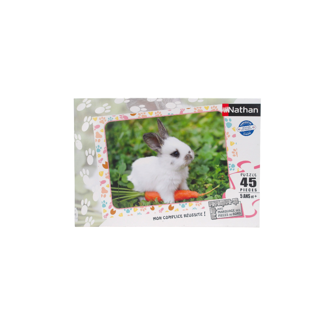 Puzzle - Petit lapin  - 45 pièces 