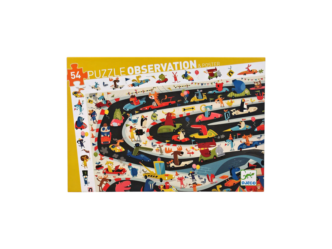 Puzzle observation - Automobiles - 54 pièces