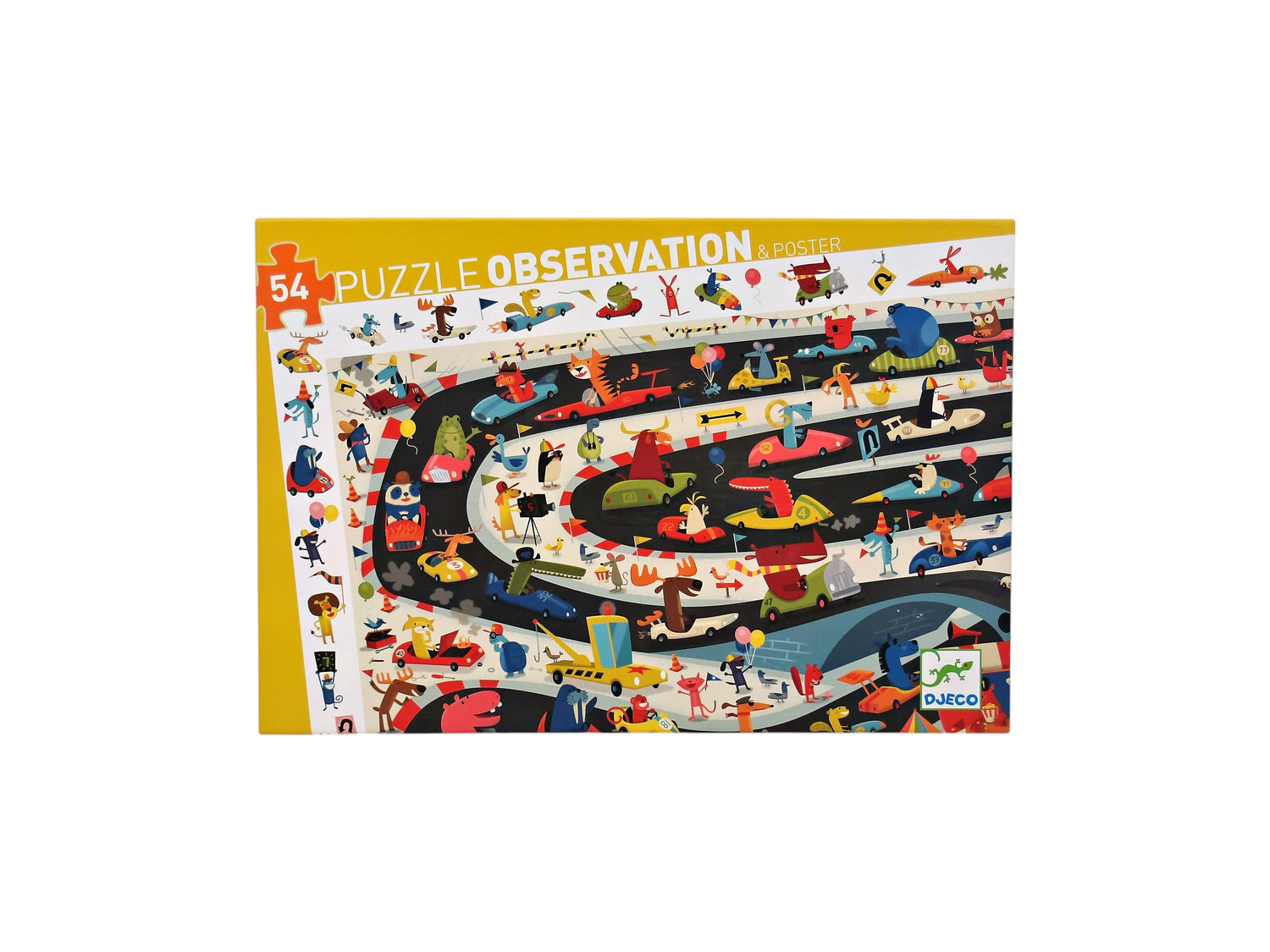 Puzzle observation - Automobiles - 54 pièces