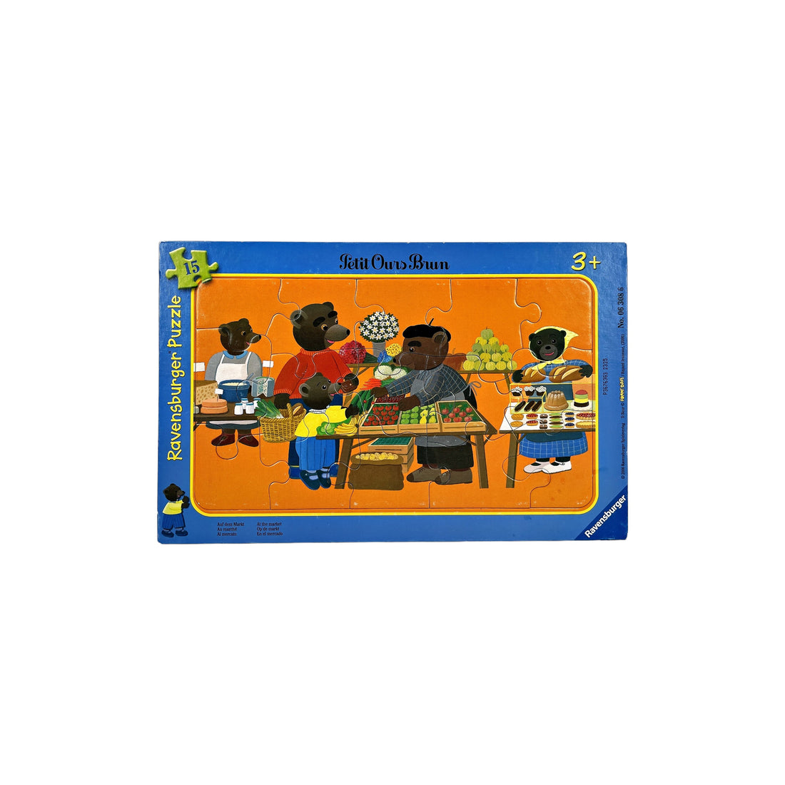 Puzzle - Petit Ours Brun -15 pièces- Édition 2006