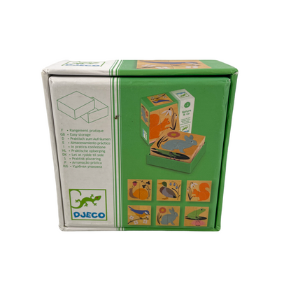 Puzzle cubes bois - Nature &amp; Co