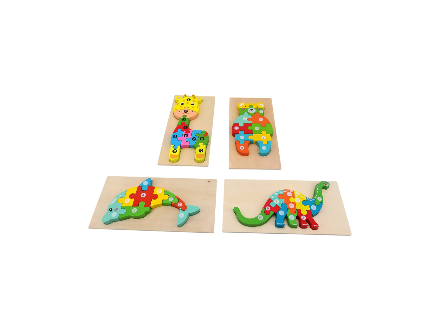 Kids Wooden Puzzle Dinosaure- Édition 2022