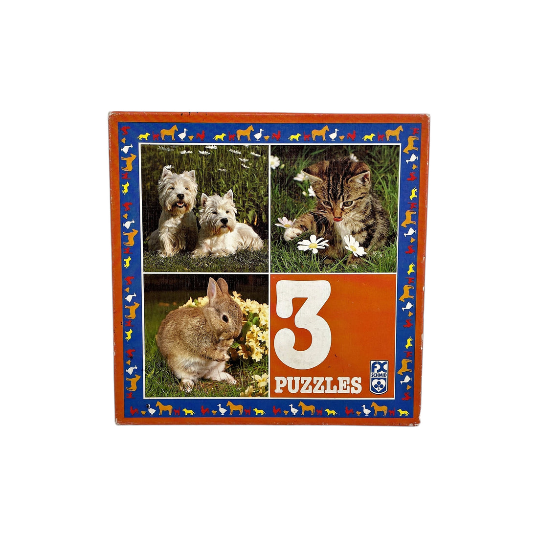 Puzzle - Animaux domestiques - x3