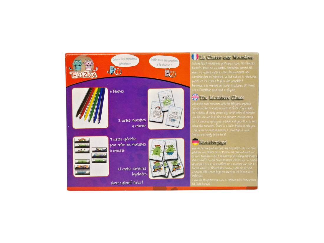 Téo et Zina - La chasse aux monstres