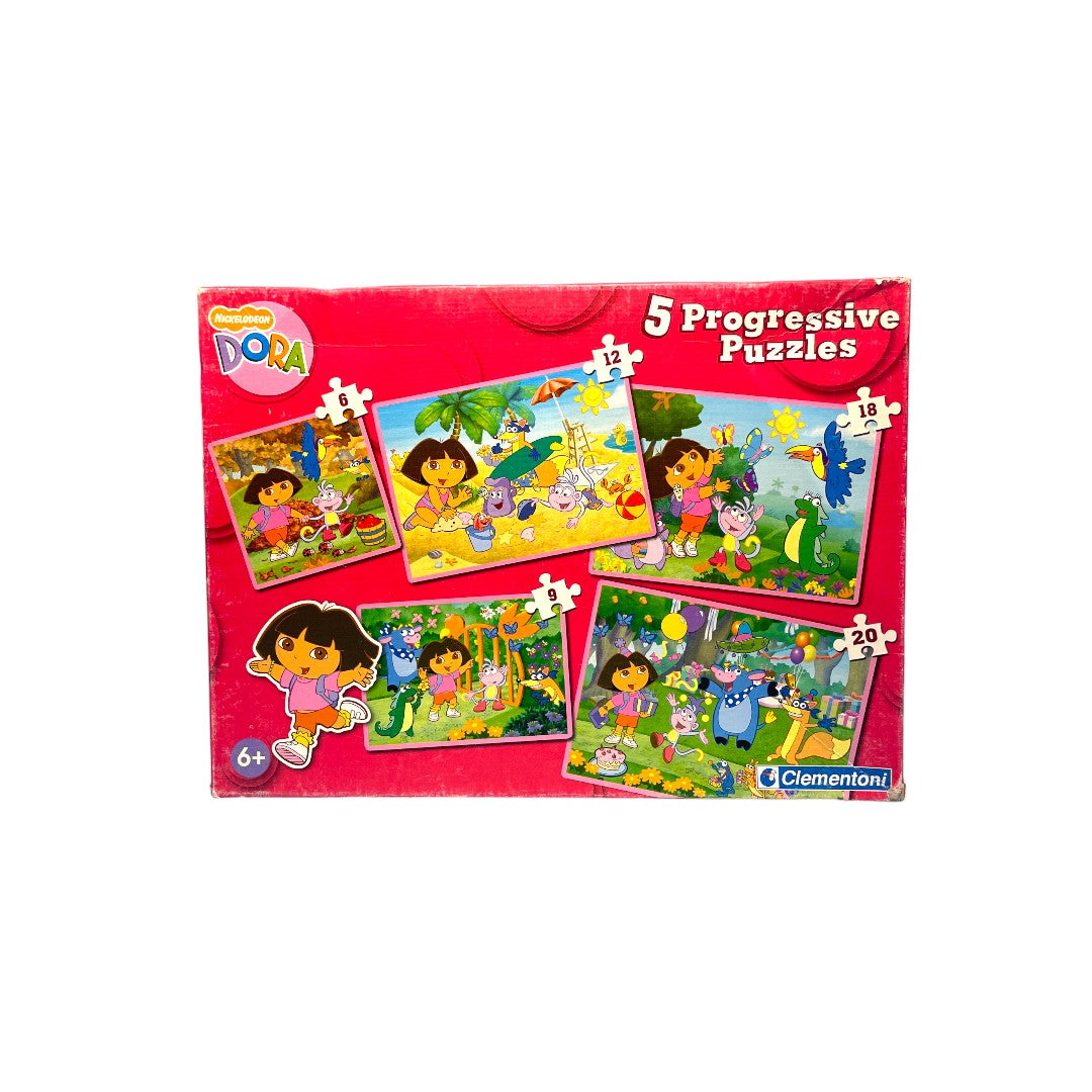 Puzzles progressifs - Dora x5- Édition 2004