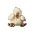 Peluche poule panache blanc