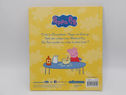 Peppa fait des crêpes